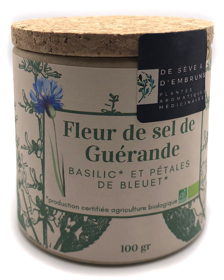 Fleurs de Sel Basilic & Centaurés